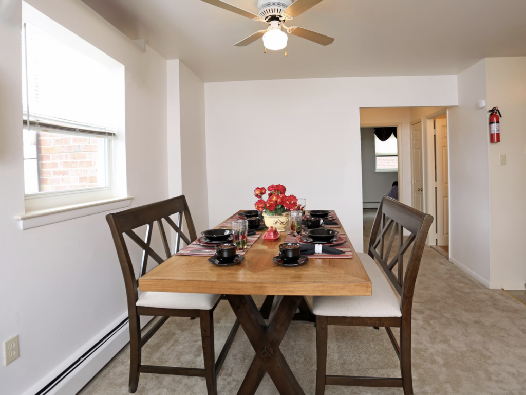 South Mountain Apartment Dining interior