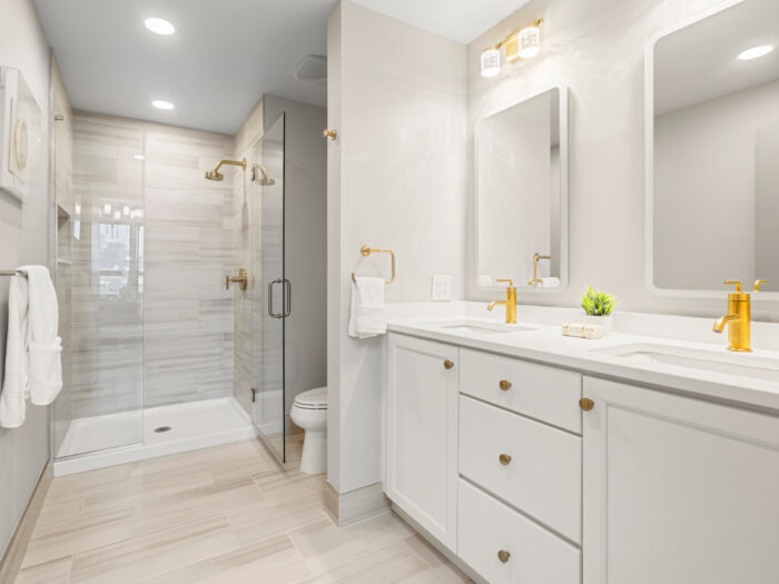 The Residences at Dockside, Philadelphia PA, Owners Bathroom