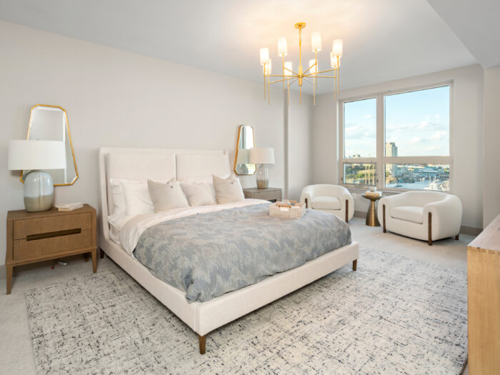 The Residences at Dockside, Philadelphia PA, Bedroom